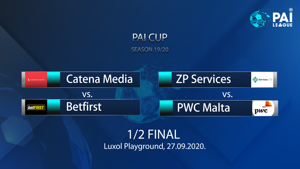 PAI League Malta Amateur business corporate football league пїЅ 1/2 Final ... pic